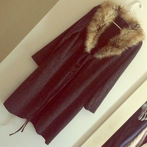 Faux Fur Cardi